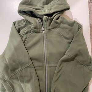 lululemon athletica oversized scuba full zip